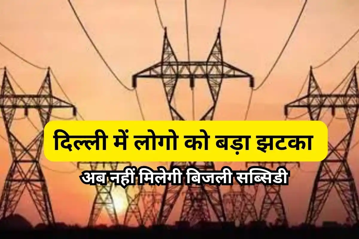delhi power subsidy