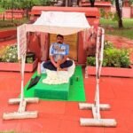 पेपर लीक मुद्दे पर सांसद चंद्रशेखर आजाद का संसद परिसर में रातभर धरना, केंद्रीय शिक्षा मंत्री के इस्तीफे की मांग